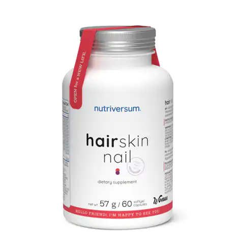 Hair Skin Nail kapsułki softgel z biotyną i cynkiem