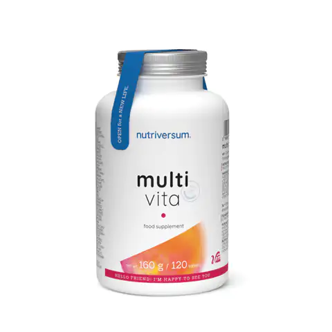 Multi Vita 120 tabletek multiwitamina i multimineral dla dorosłych